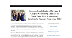 Desktop Screenshot of marriagecounselingpsychologistshouston.com
